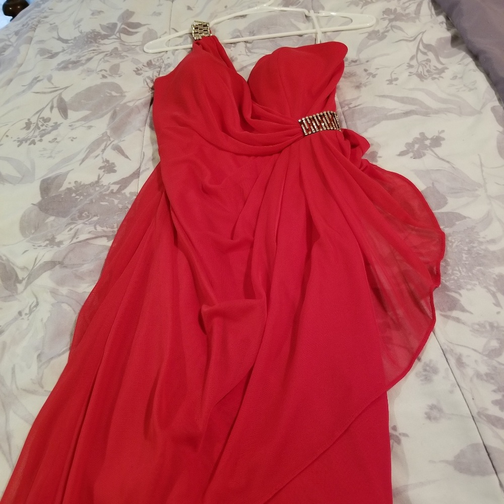 Red dress